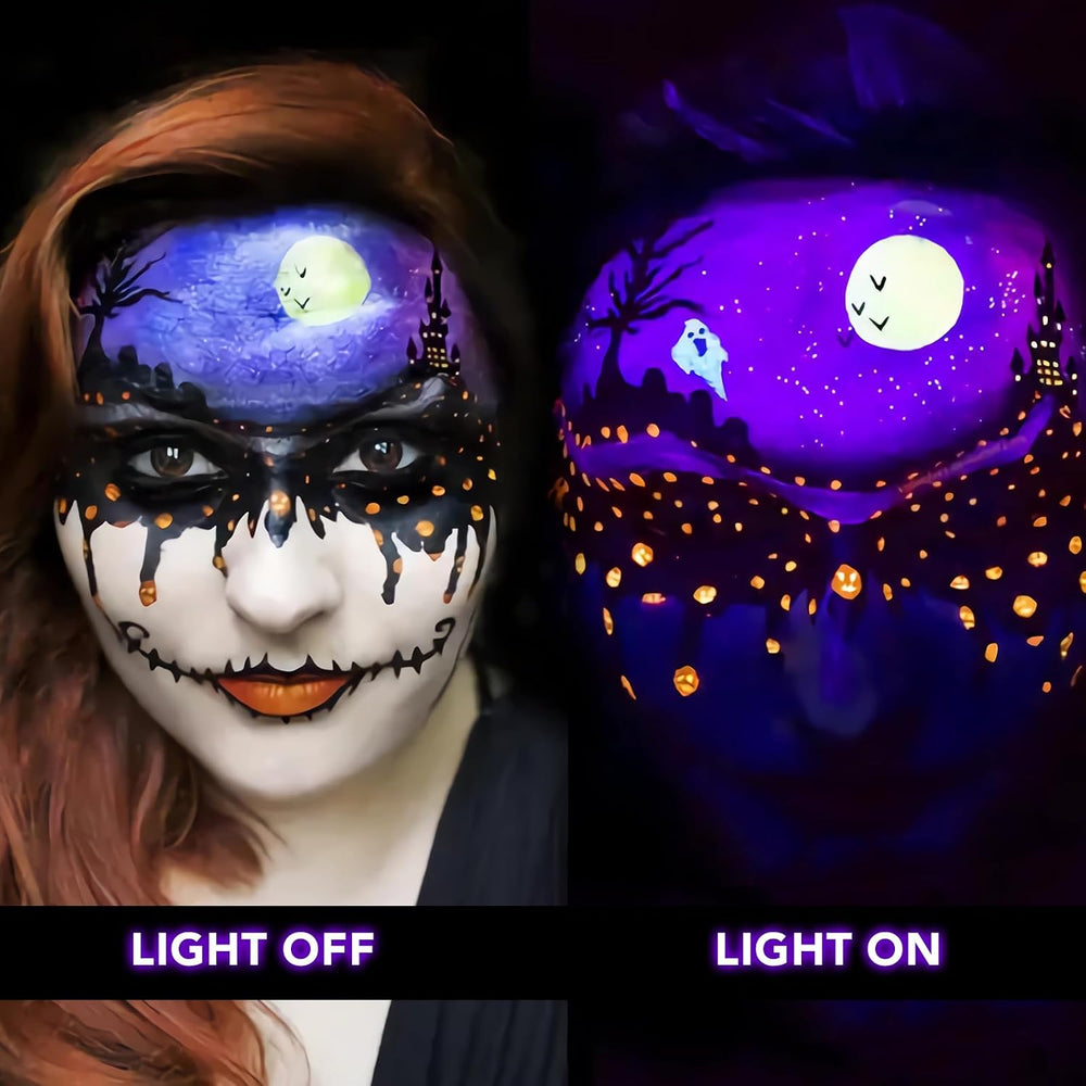 Halloween LED Black Light: 15W Spot Lights Outdoor UV Spotlight for Halloween...
