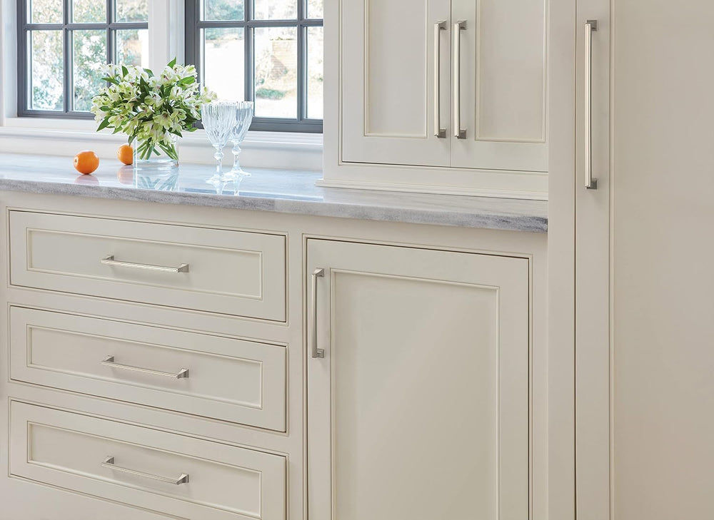 Amerock 8" Mulholland Satin Nickel Drawer Pull