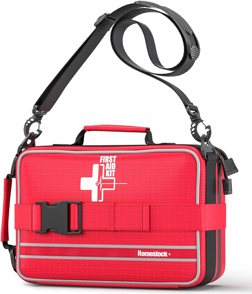 Advanced First Aid Kit, Comprehensive Trauma First Aid Kits with Labelled Com...