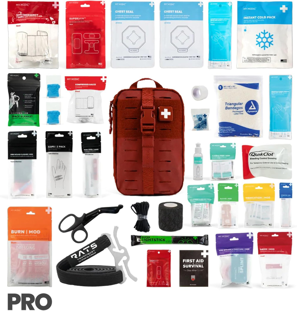 MY MEDIC MyFAK PRO IFAK Trauma Kit & First Aid Kit with Tourniquet - HSA ...