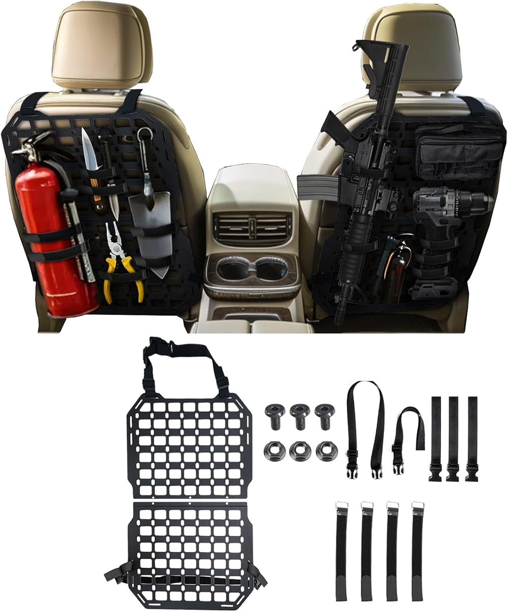 Molle Panel Alloy Metal Rigid Truck organizer Universal For truck Ford Jeep R...