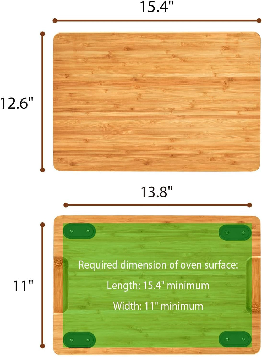 Umilife Cutting board Compatible with Ninja Flip Toaster Oven&Air Fryer S...