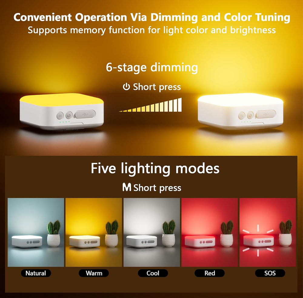 Solar Camping Lantern Rechargeable, 5200mAh Camping Lights 3000LM Camping Lig...
