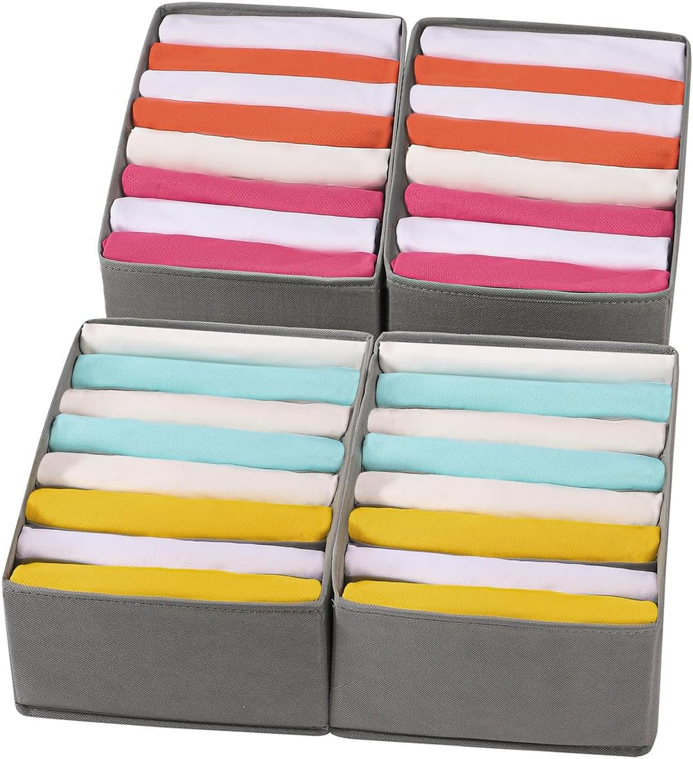 Coorganisers4 Packs T-shirt Drawer Organizers (4 Packs)