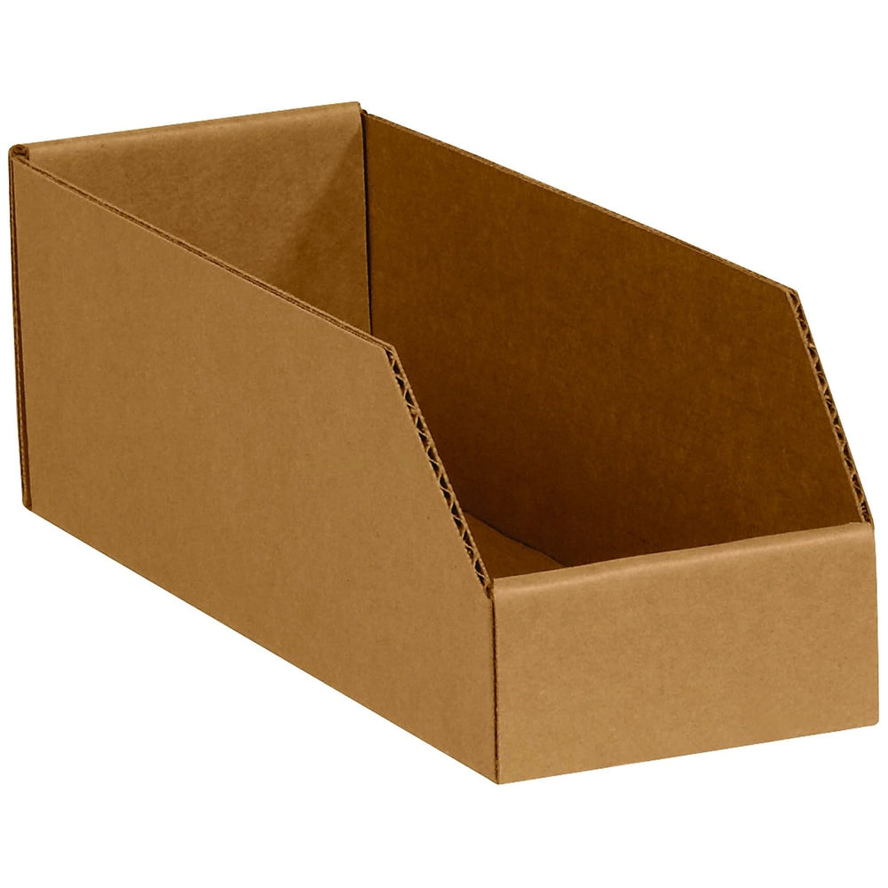 Partners Brand PBINEB123K Open Top Bin Boxes, 3" x 12" x 4-1/2"...