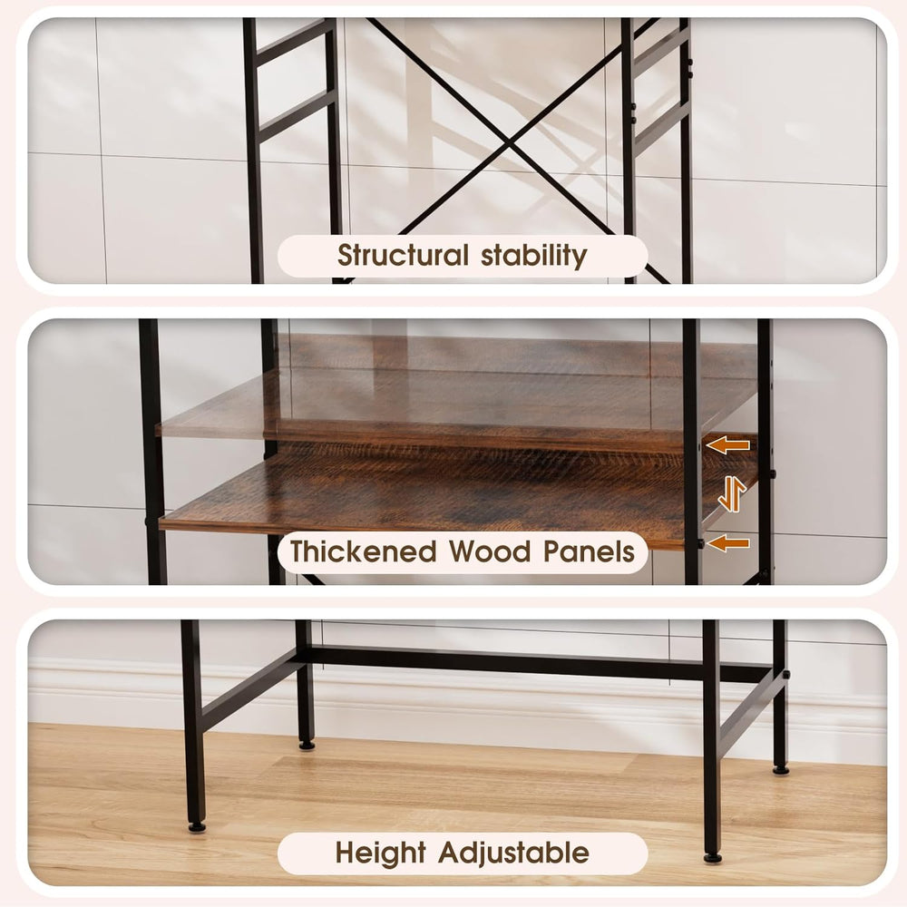 Mini Fridge Shelf 2 Tier Mini Fridge and Microwave Storage Rack