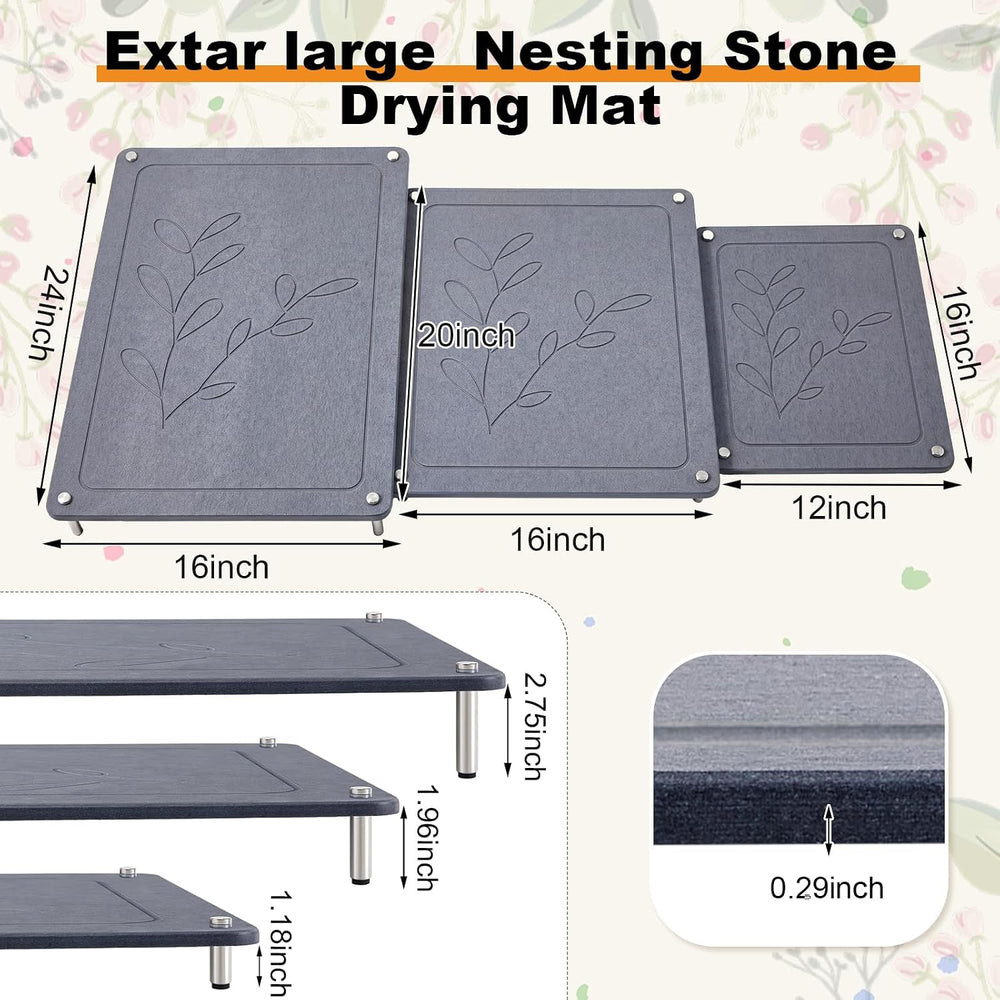 3 Tiers 24"x16"&20"x16"&16"x12" Large S...