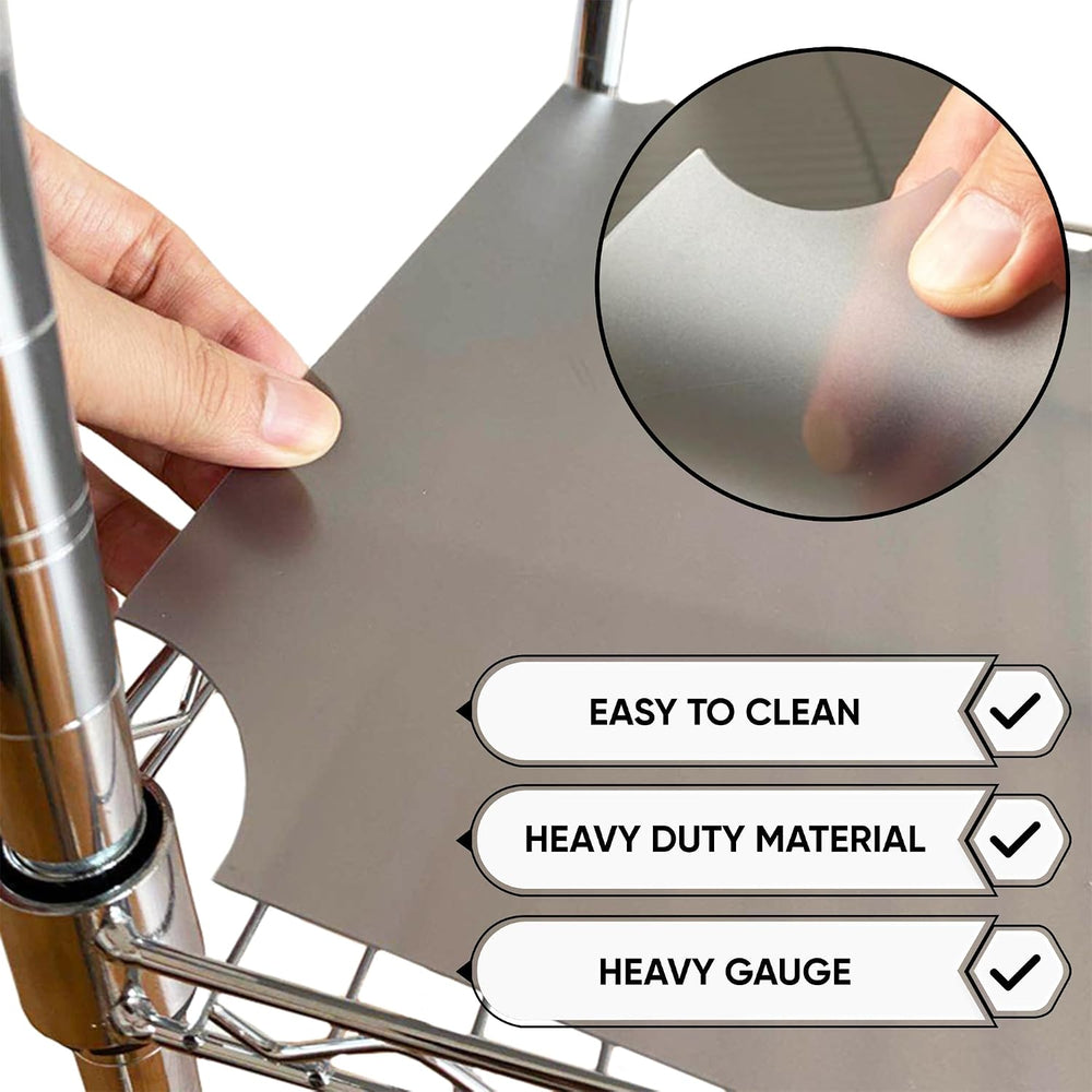 Dualso Wire Shelf Liner Wire Rack Shelf Mat-Thick Wire Shelf Cover-Waterproof...