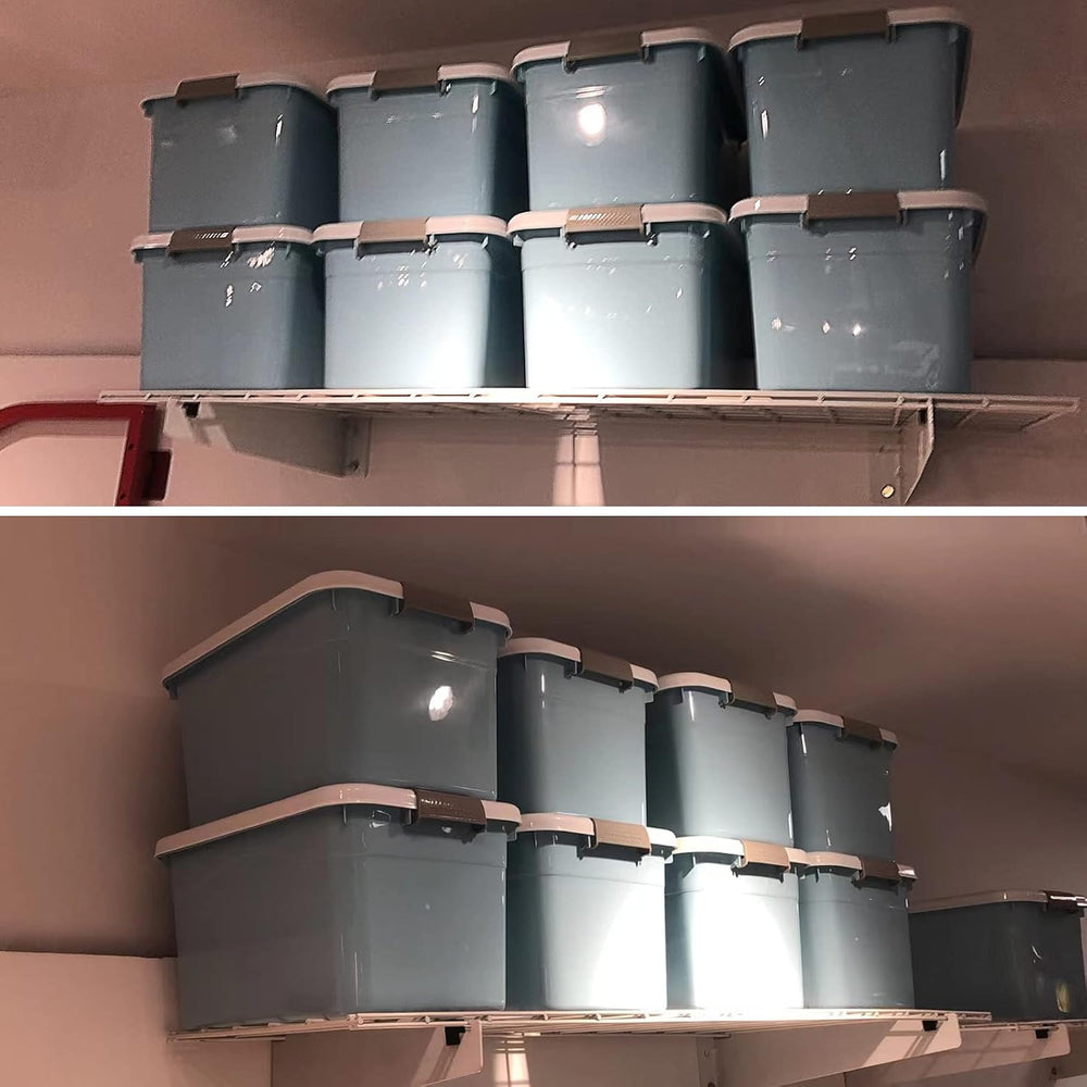 Wallmaster 15x45 Garage Wall Mount Shelves Heavy Duty Storage Shelves