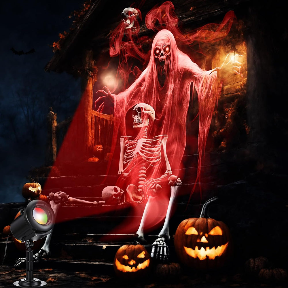 12 in 1 Halloween Projector Lights Dynamic Halloween Decorations Outdoor