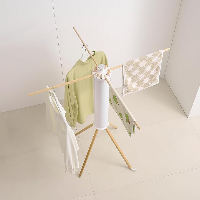 Clothes Drying Rack 4 Legs, Laundry Hanger Dryer Rack, Portable Drying Rack