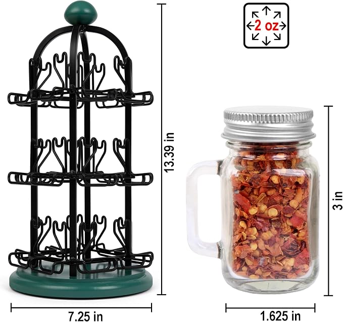 Orii Adrinova 24 Jar Revolving Spice Rack