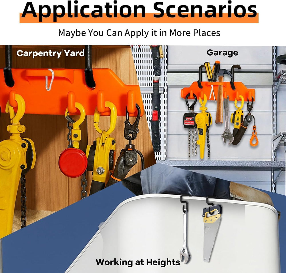 Lineman Tool Board, Line Work Tools Organizer, including 2PCS 3" and 2 P...