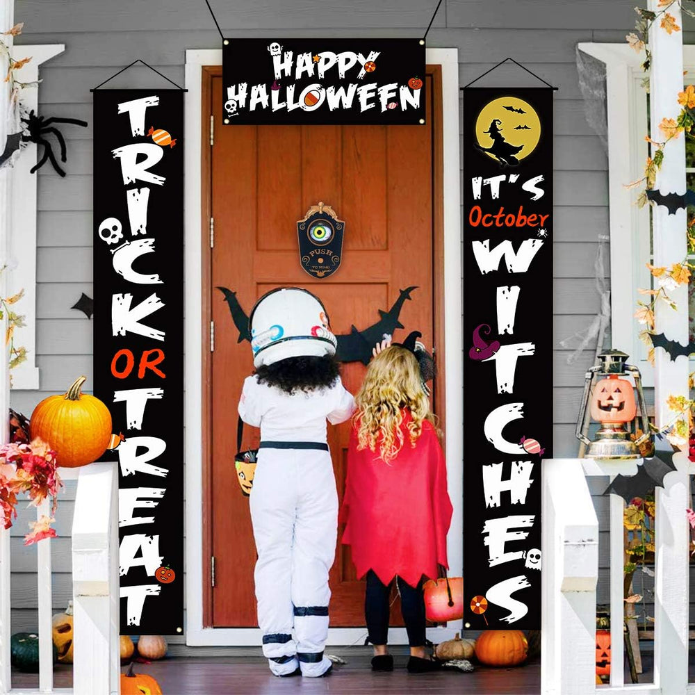 Halloween Decoration, Halloween Doorbell, Haunted Doorbell Animated Eyeball H...
