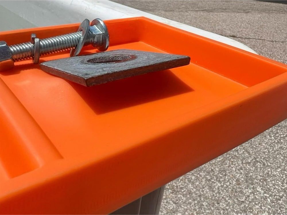 Flat Rack Tray for Utility & Lineman Buckets Glove-Friendly Work Tray wit...