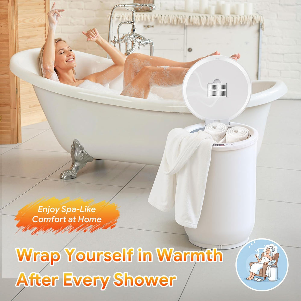 Towel Warmer, Luxury Towel Warmers for Bathroom, Large Blanket Heater Bucket,...
