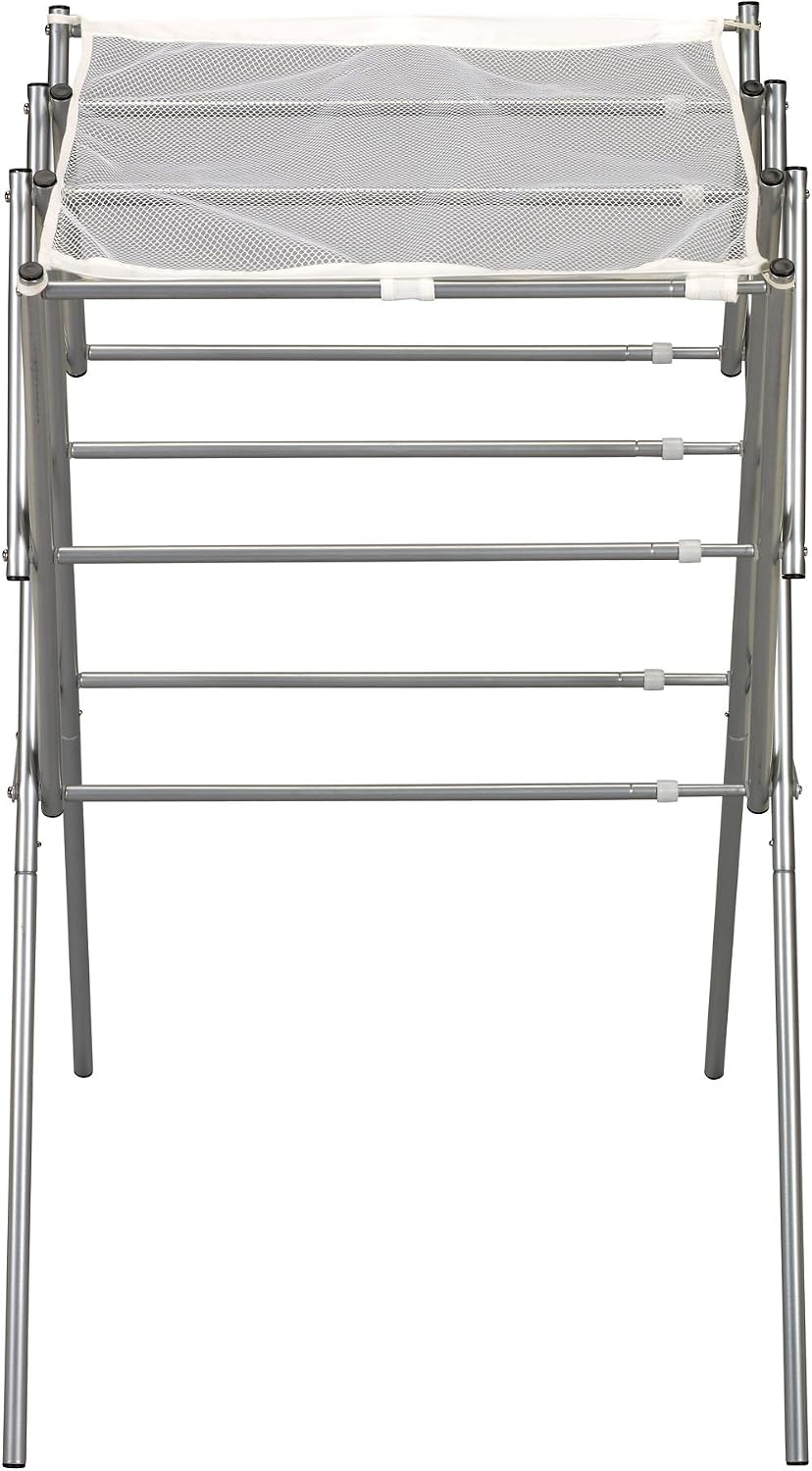Household Essentials Clothes Drying Rack, Foldable, Expandable and Collapsibl...