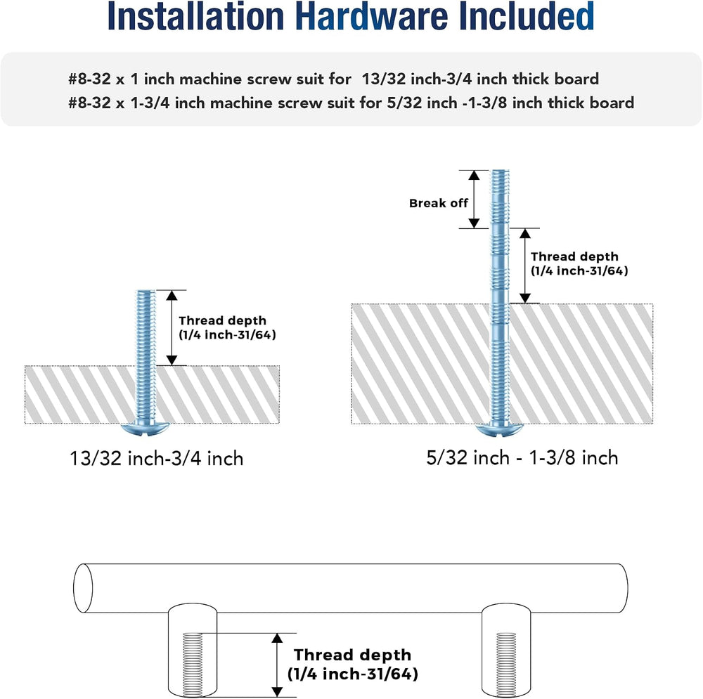 JOY DECOR 30 Pack Gold Cabinet Handles, 3-3/4 in Hole Center Cabinet Pulls
