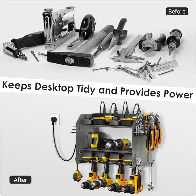CCCEI Modular Power Tool Organizer Wall Mount