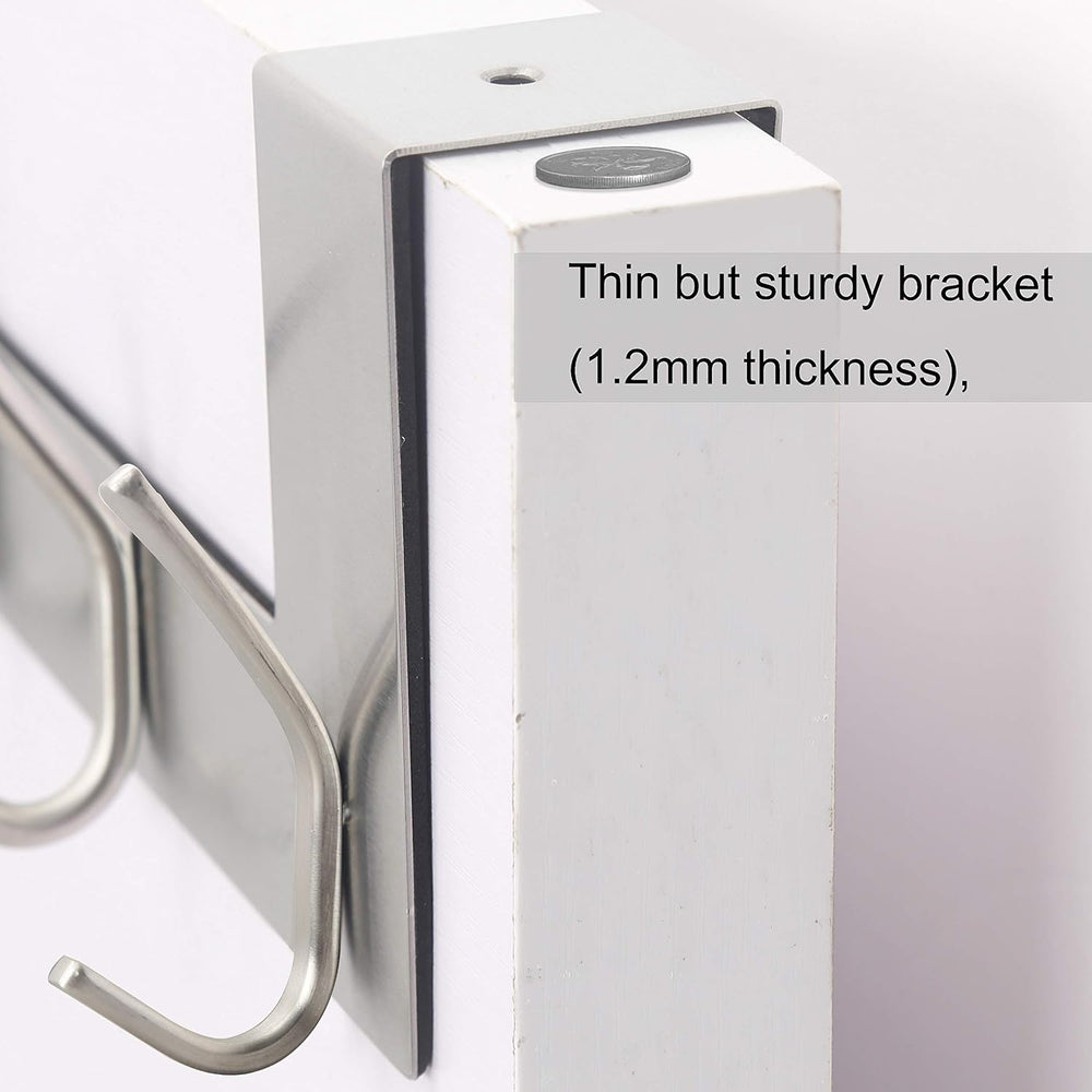 WEBI Over The Door Hooks for Clothes:Door Hanger,Over The Door Towel Rack,Doo...