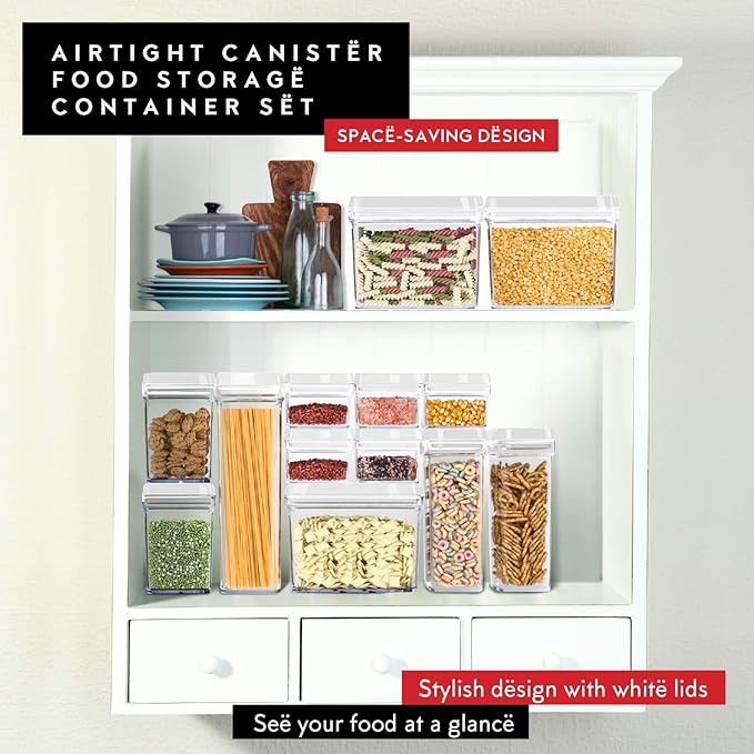 DWËLLZA KITCHEN Airtight Food Storage Containers (4 Pc)