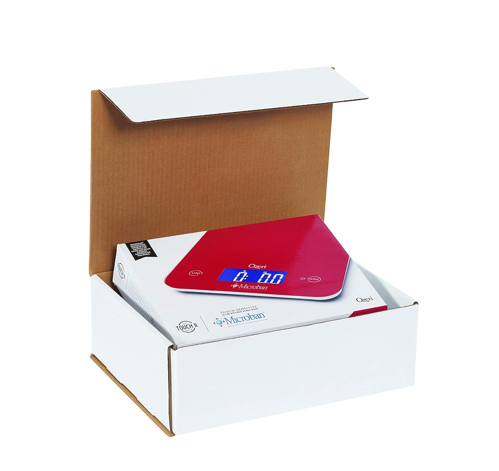 Aviditi White Corrugated Cardboard Mailing Boxes, 6 x 2 1/2 x 1 3/4 Inches, P...