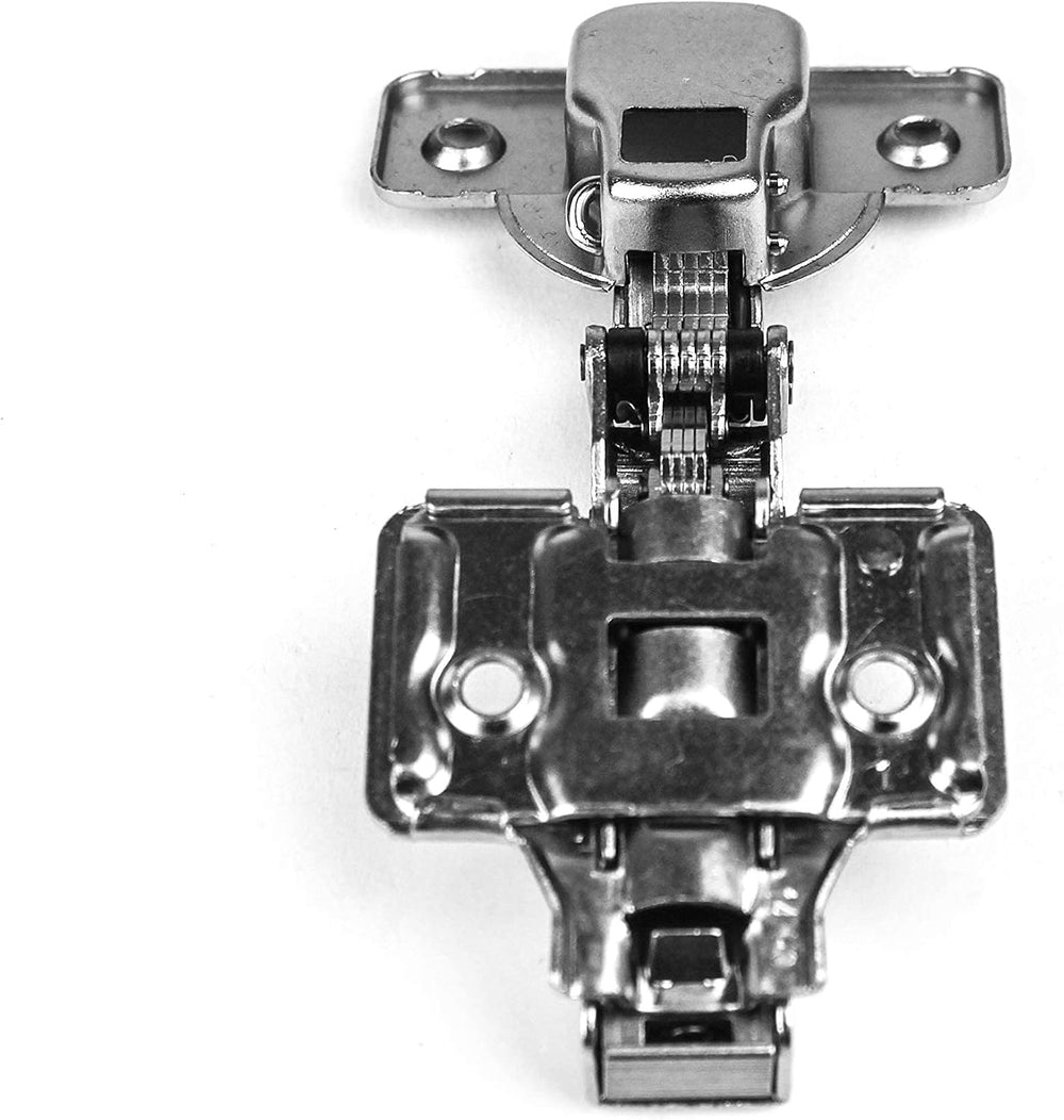 Berta 10-Pack Frameless Soft-Close Cabinet Hinges, 3D Adjustable Clip-On with...