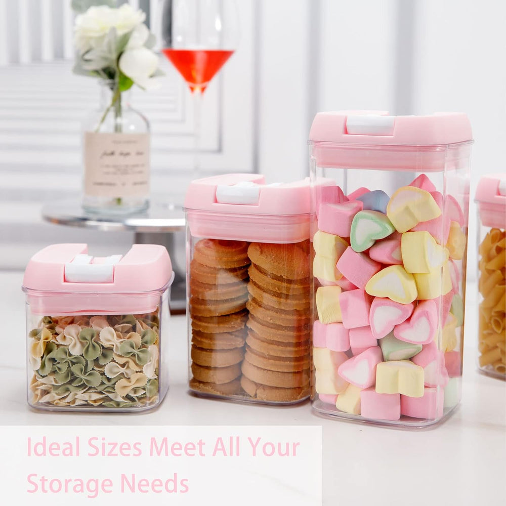 Airtight Food Storage Containers -8 Piece Plastic Airtight Containers