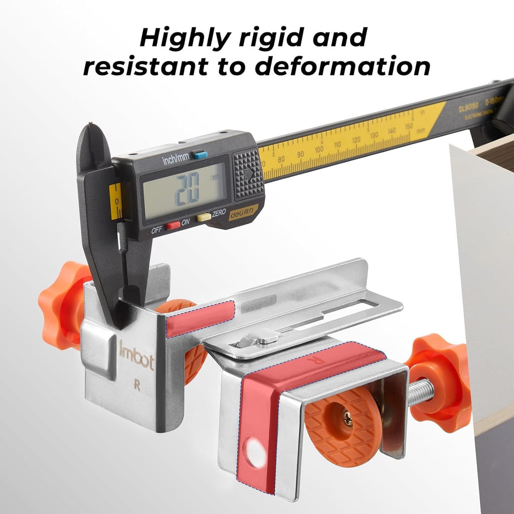 Imbot Drawer Front Installation Clamps, Drawer Face Jig (2, Side Clamp)
