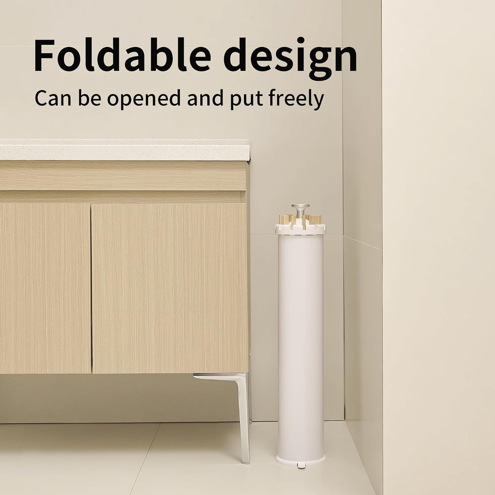 JOOM Four Legs Clothes Drying Rack, Garment Rack Portable and Foldable Space ...