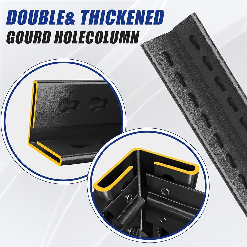 20" D Shelves for Garage Storage, 45" W Metal Garage Shelving Heavy...