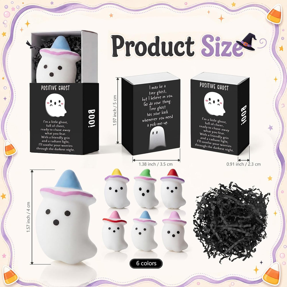 24 Sets Halloween Ghost Gifts Positive Halloween Party Favors