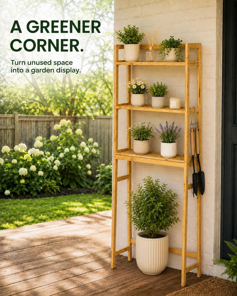 Over The Toilet Storage,Space Saving 3 Tier Bamboo Bathroom Storage Shelf