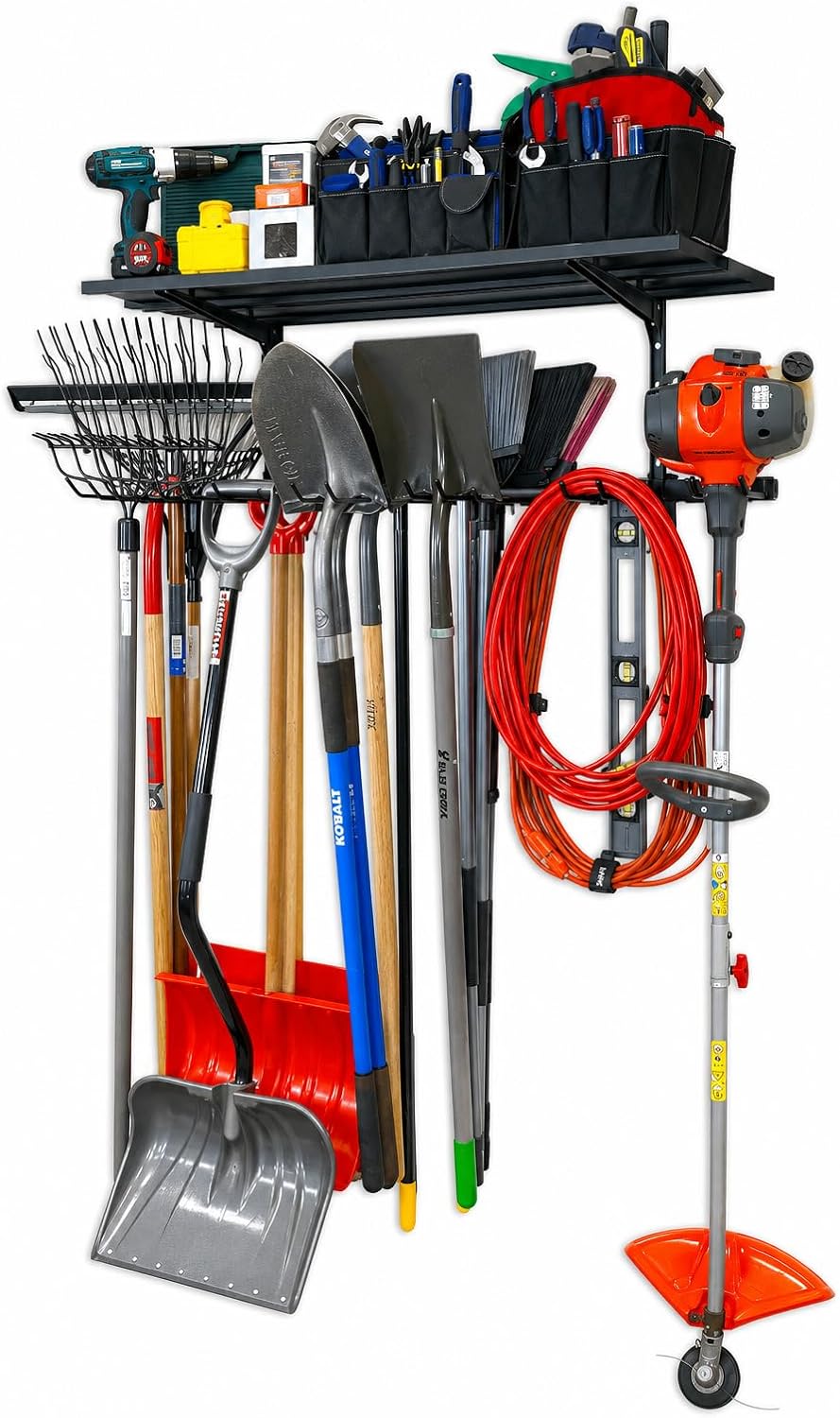 StoreYourBoard Tool Max Garage Storage Rack Shelf – Adjustable Wall Mount Gar...