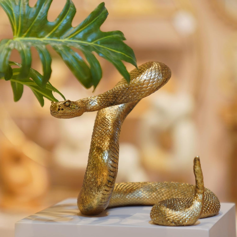 Guichifun Snake Statue Decor Halloween Decoration Collectible Figurines