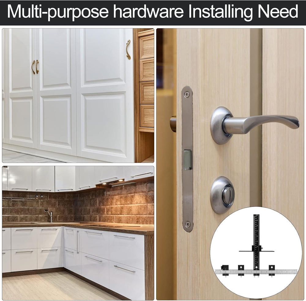 Cabinet Hardware Jig,Pull Template,Door Drawer Knobs Handles Installation