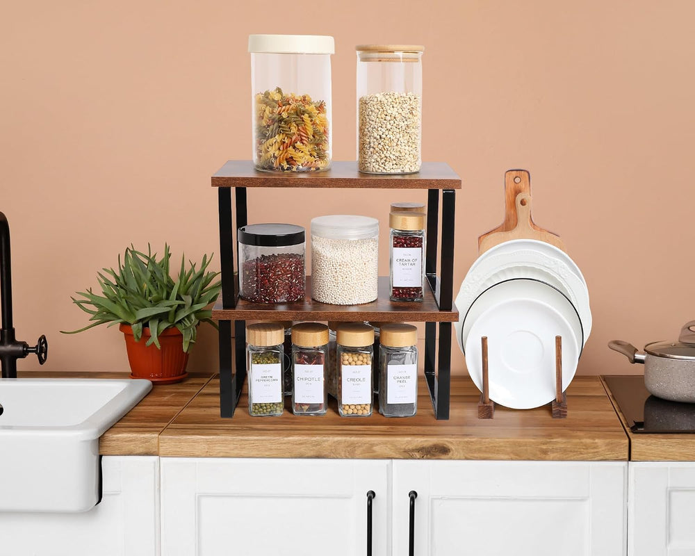 4 Pcs Kitchen Organizer Accessories Set for Cabinet, Deep, 11.8 x 7.9''