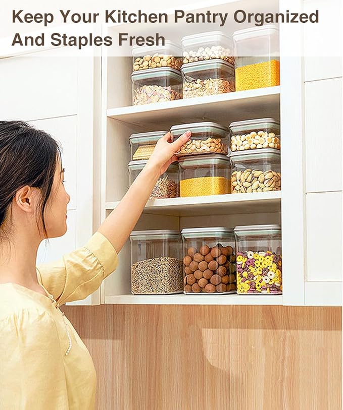 Pop Airtight Food Storage Containers Set (6 Pcs)