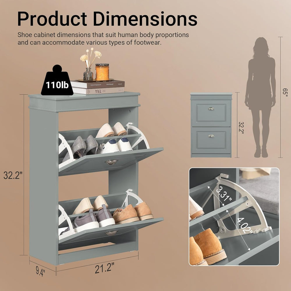 Haotian Small Shoe Cabinet