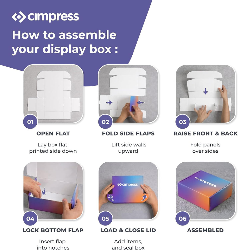 Personalized Mailer Box, Add Logo or Text, 9.5" x 7.75" x 4", ...