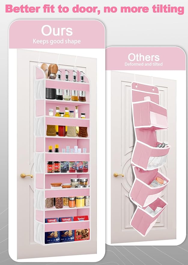 2 Pack Over The Door Storage Organizer