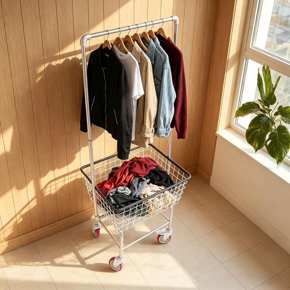 Laundry Cart Laundry Hamper Sorter Cart Laundry Basket