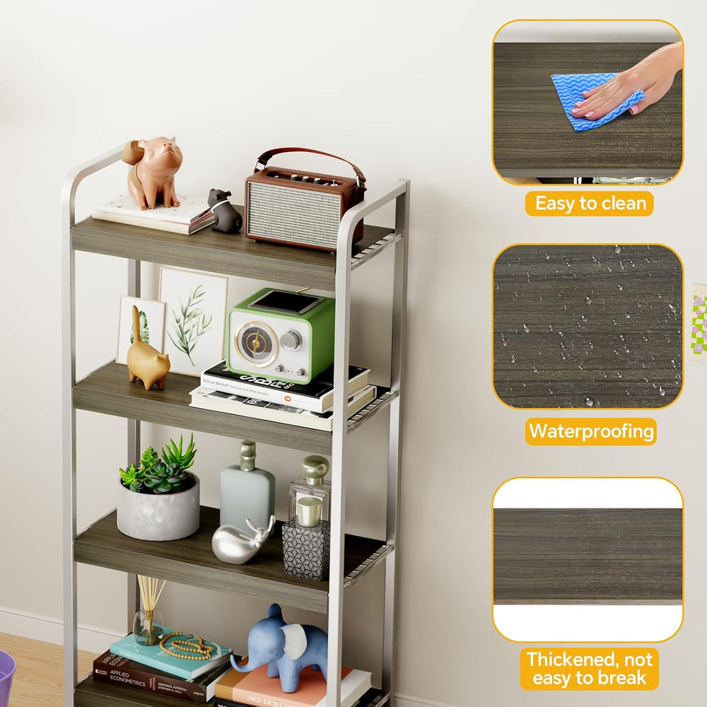 6 PCS Wire Rack Covers for Pantry Wood Grain, 33''W * 16''D (...