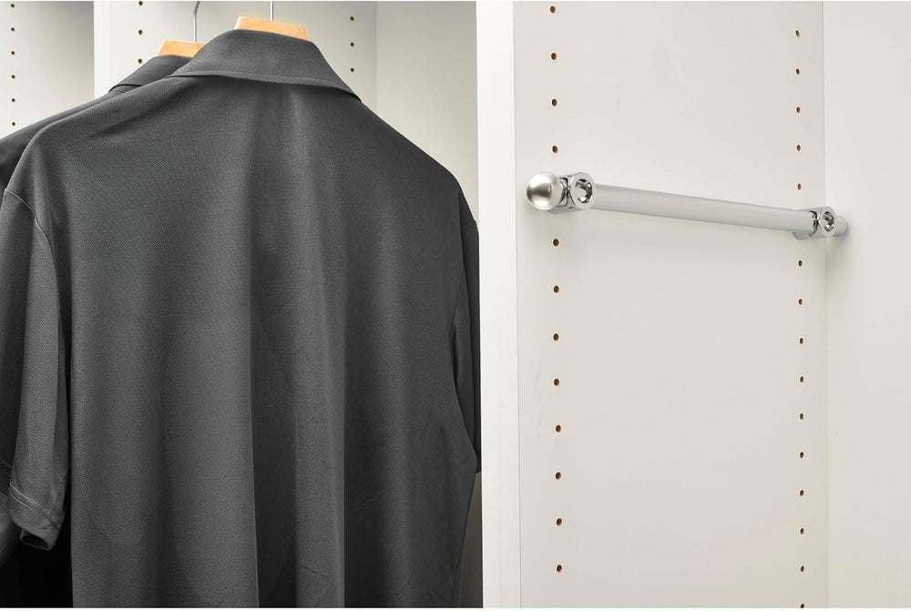 Rev-A-Shelf Sliding Valet Rod for Closets, 14" Min Depth