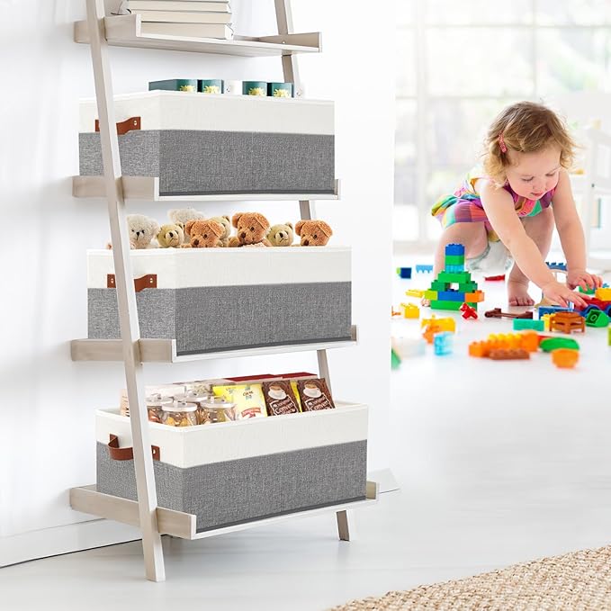 6 Pack Closet Storage Bins, Storage Baskets