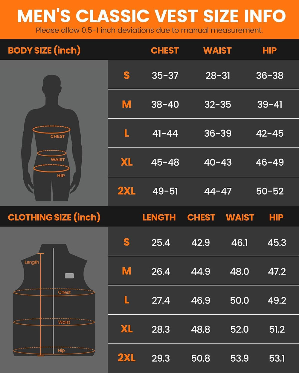 Heated Vest for Men, Soft Fleece with Battery Pack Included,8 Heating Zones