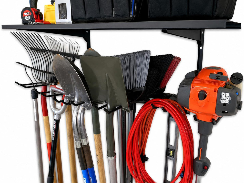 StoreYourBoard Tool Max Garage Storage Rack Shelf – Adjustable Wall Mount Gar...