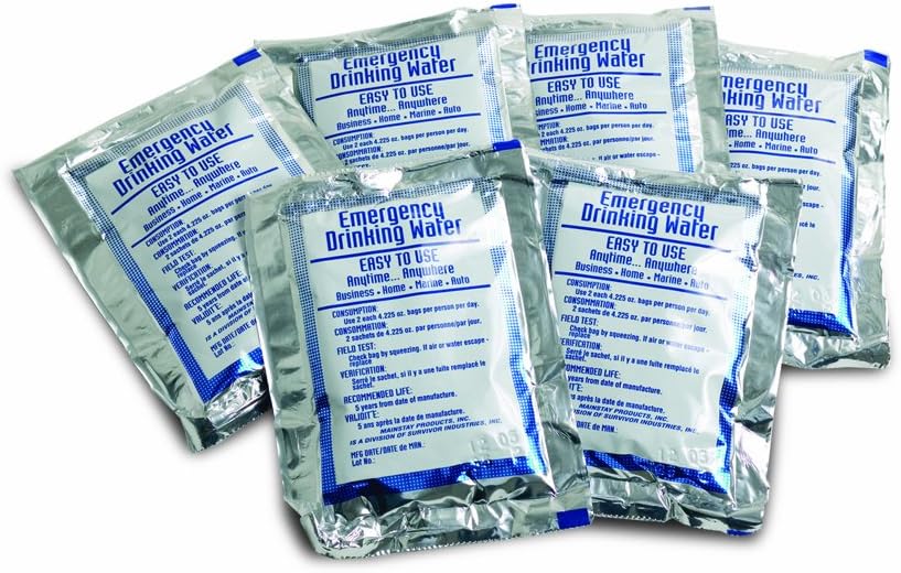 Life Gear - LG329 Emergency Food, Water & Thermal blanket for 1 person, 3...