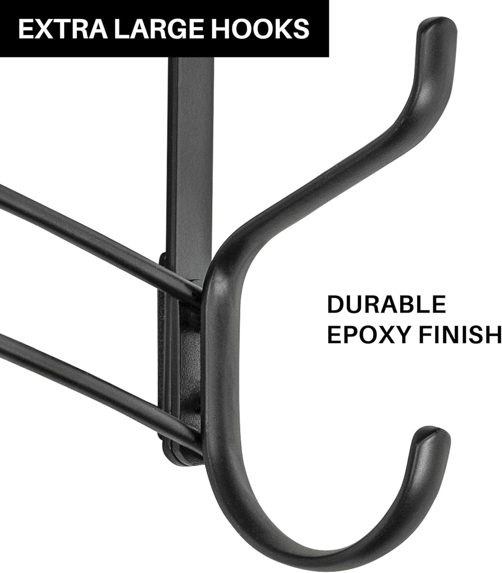 LYNK Professional® Home™ Over the Door Hooks - 46 Hook – Over the Door Coat R...