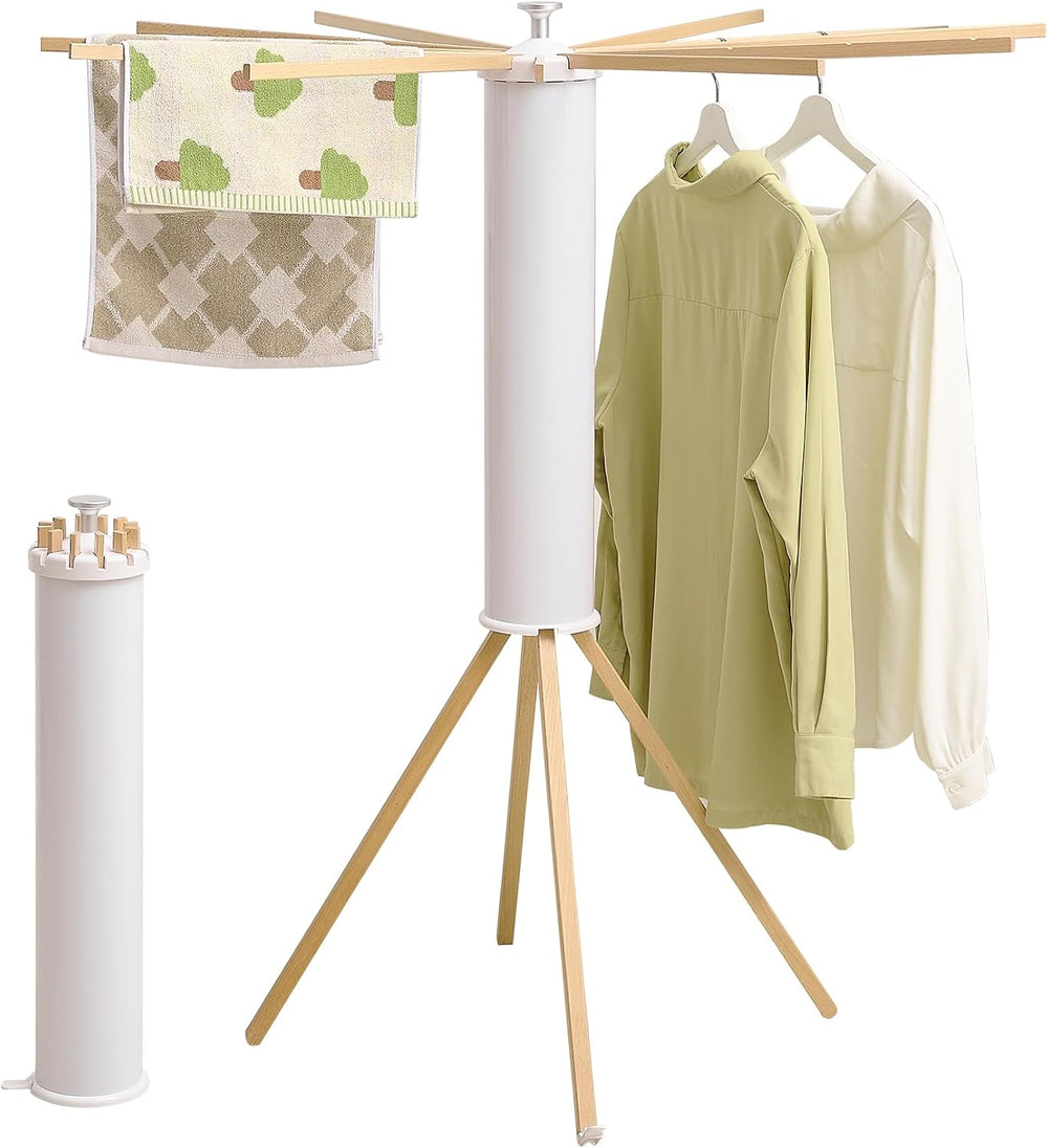 Clothes Drying Rack 4 Legs, Laundry Hanger Dryer Rack, Portable Drying Rack